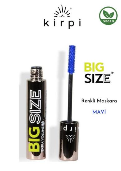 Kirpi Big Size Mavi İçerikli Maskara "Uzun ve dolgun kirpikler için"