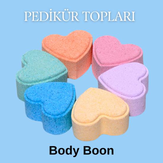 Body boon Pedikür Nem Topu Kalp  50 gr