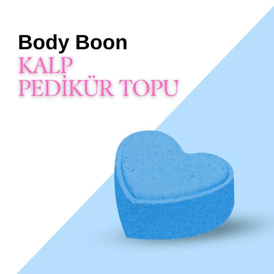 Body boon Pedikür Nem Topu Kalp 50 gr - Ada Sahilleri